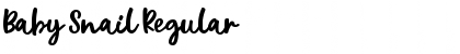 Download Baby Snail Font Download Baby Snail Font