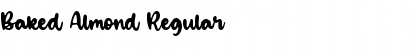 Download Baked Almond Font Download Baked Almond Font