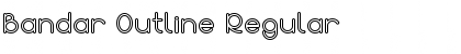 Download Bandar Outline Font Download Bandar Outline Font