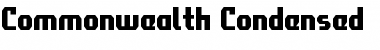 Download Commonwealth Condensed Font Download Commonwealth Condensed Font