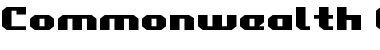 Download Commonwealth Expanded Font Download Commonwealth Expanded Font