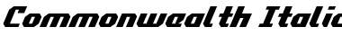 Download Commonwealth Italic Font Download Commonwealth Italic Font