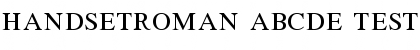 Download HandsetRoman_ABCDE_test Font Download HandsetRoman_ABCDE_test Font