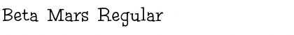 Download Beta Mars Font Download Beta Mars Font