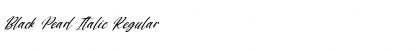 Download Black Pearl Italic Font Download Black Pearl Italic Font