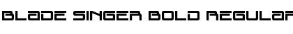 Download Blade Singer Bold Font Download Blade Singer Bold Font