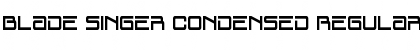 Download Blade Singer Condensed Font Download Blade Singer Condensed Font