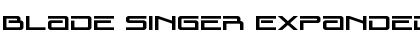Download Blade Singer Expanded Font Download Blade Singer Expanded Font