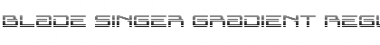 Download Blade Singer Gradient Font Download Blade Singer Gradient Font