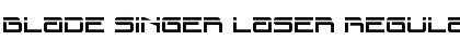 Download Blade Singer Laser Font Download Blade Singer Laser Font