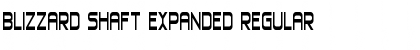 Download Blizzard Shaft Expanded Font Download Blizzard Shaft Expanded Font