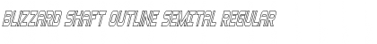 Download Blizzard Shaft Outline SemItal Font Download Blizzard Shaft Outline SemItal Font