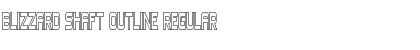 Download Blizzard Shaft Outline Font Download Blizzard Shaft Outline Font