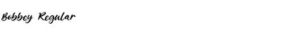 Download Bobbey Font Download Bobbey Font
