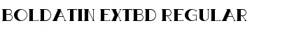 Download Boldatin ExtBd Font Download Boldatin ExtBd Font