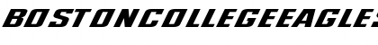 Download BostonCollegeEagles Font Download BostonCollegeEagles Font