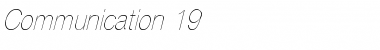 Download Communication 19 Font Download Communication 19 Font
