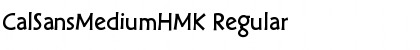 Download CalSansMediumHMK Font Download CalSansMediumHMK Font