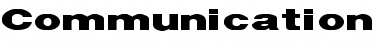 Download Communication 3 Font Download Communication 3 Font