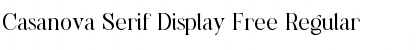 Download Casanova Serif Display Free Font Download Casanova Serif Display Free Font