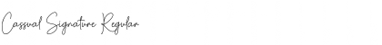 Download Cassual Signature Font Download Cassual Signature Font