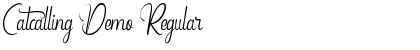 Download Catcalling Demo Font Download Catcalling Demo Font