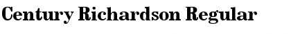 Download Century-Richardson Font Download Century-Richardson Font