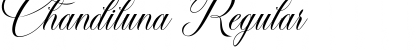 Download Chandiluna Font Download Chandiluna Font