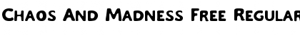 Download Chaos And Madness Free Font Download Chaos And Madness Free Font