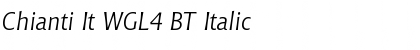 Download Chianti It WGL4 BT Font Download Chianti It WGL4 BT Font