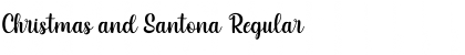 Download Christmas and Santona Font Download Christmas and Santona Font