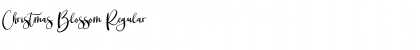 Download Christmas Blossom Font Download Christmas Blossom Font