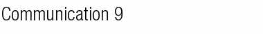 Download Communication 9 Font Download Communication 9 Font