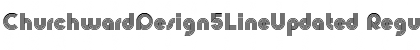 Download ChurchwardDesign5LineUpdated Font Download ChurchwardDesign5LineUpdated Font