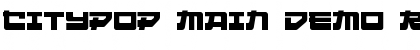 Download Citypop Main DEMO Font Download Citypop Main DEMO Font