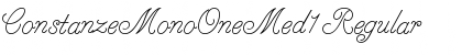 Download ConstanzeMonoOneMed1 Font Download ConstanzeMonoOneMed1 Font