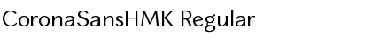 Download CoronaSansHMK Font Download CoronaSansHMK Font