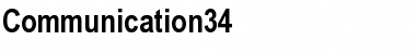 Download Communication34 Font Download Communication34 Font