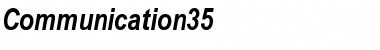 Download Communication35 Font Download Communication35 Font