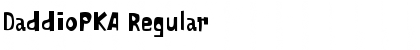 Download DaddioPKA Font Download DaddioPKA Font