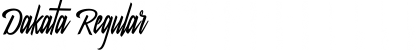 Download Dakata Font Download Dakata Font