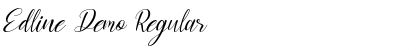 Download Edline Demo Font Download Edline Demo Font