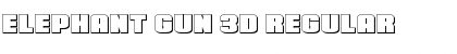 Download Elephant Gun 3D Font Download Elephant Gun 3D Font