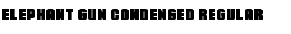 Download Elephant Gun Condensed Font Download Elephant Gun Condensed Font