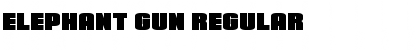 Download Elephant Gun Font Download Elephant Gun Font