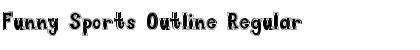Download Funny Sports Outline Font Download Funny Sports Outline Font