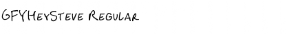 Download GFYHeySteve Font Download GFYHeySteve Font