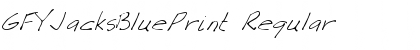 Download GFYJacksBluePrint Font Download GFYJacksBluePrint Font