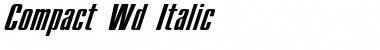 Download Compact Wd Font Download Compact Wd Font