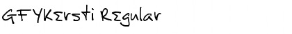 Download GFYKersti Font Download GFYKersti Font